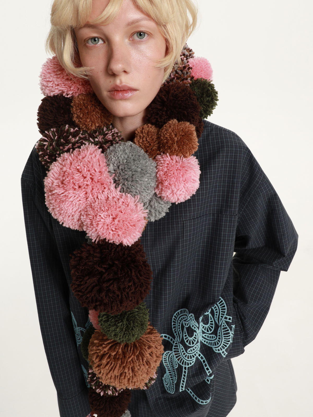 Pompom Scarf