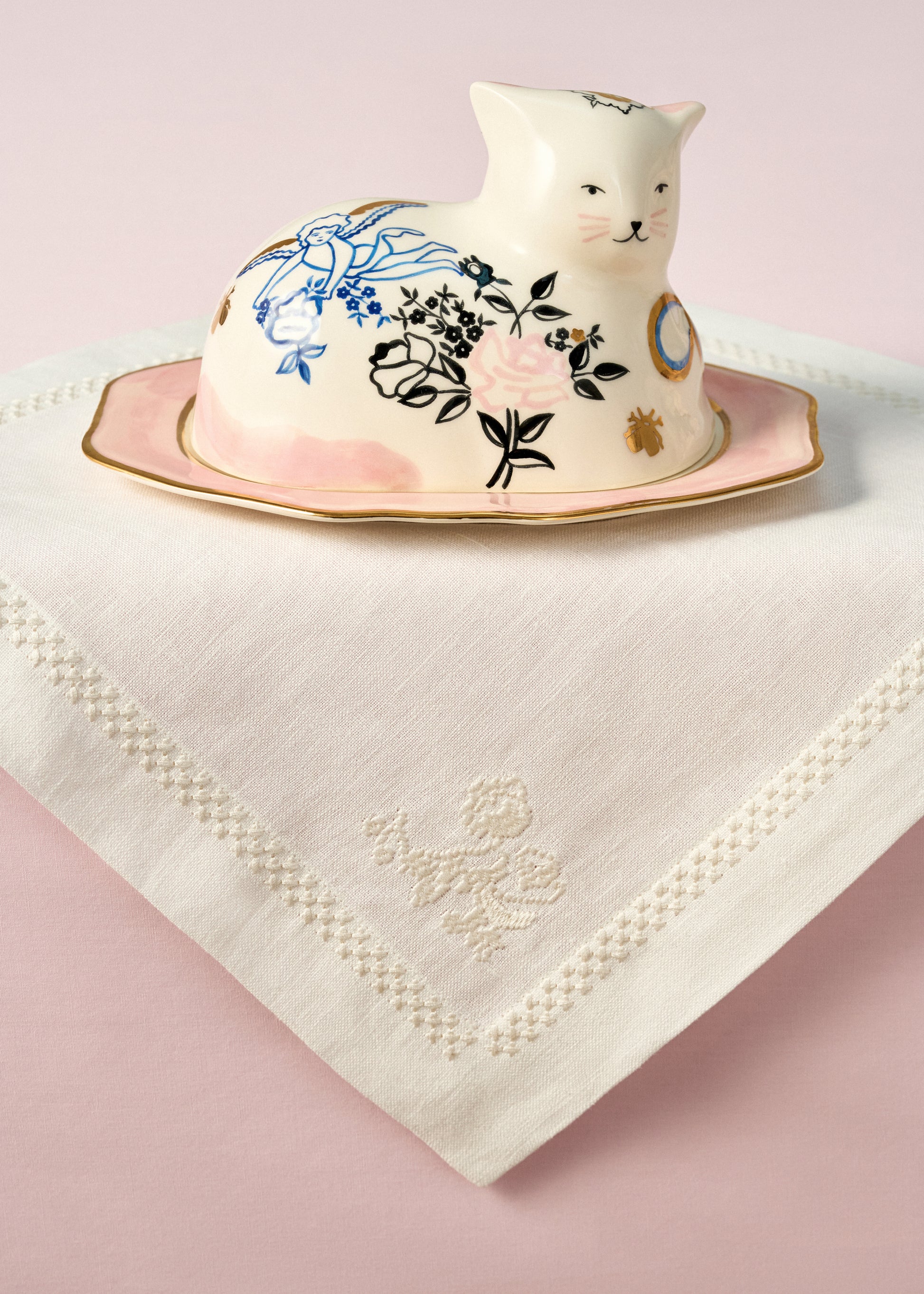 Kitty Butter Dish slide 3