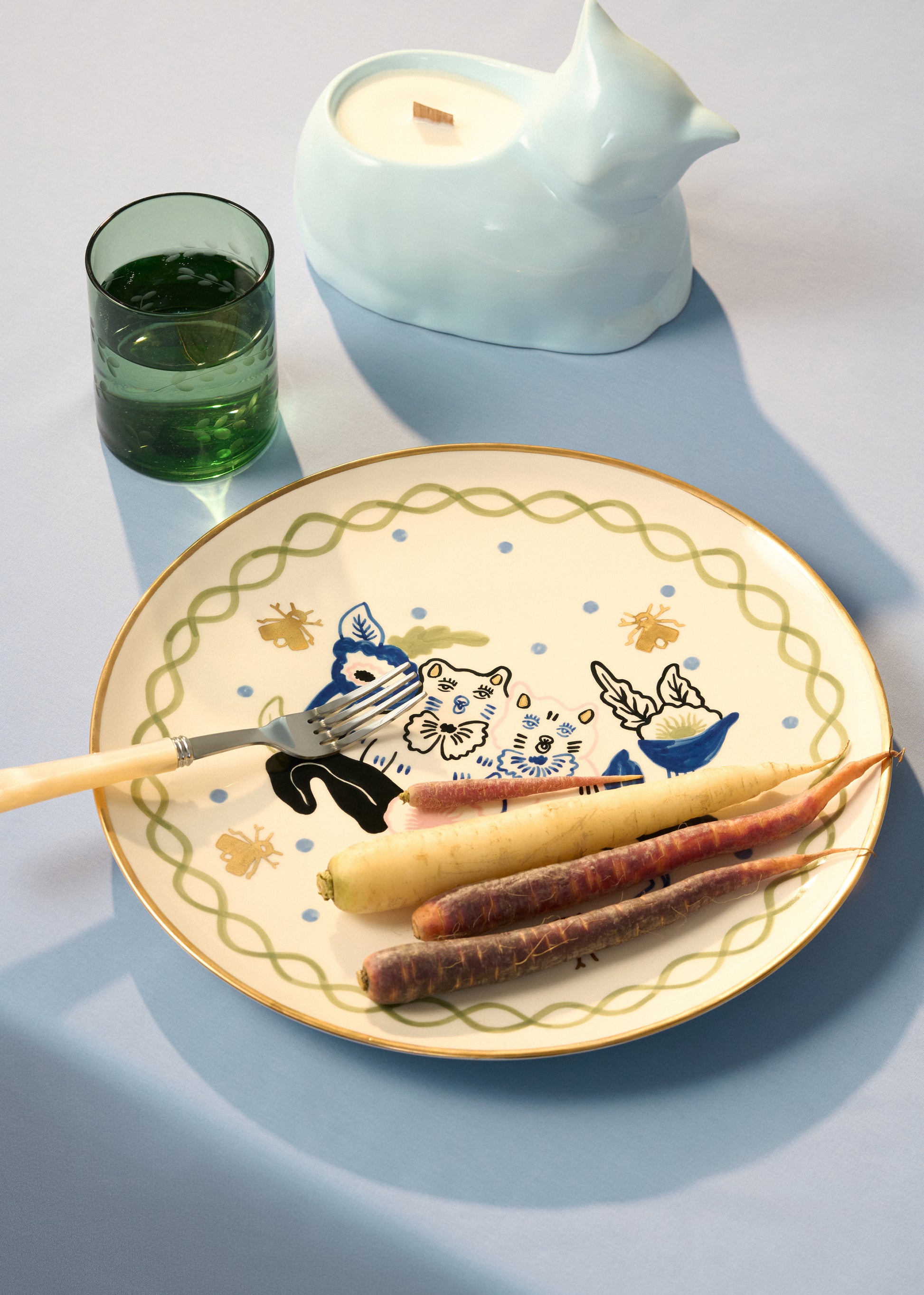 Kitties Round Plate slide 2