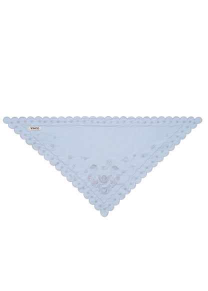 Light Blue Vytynanka Headscarf