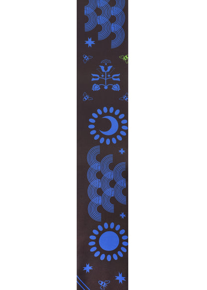 Silk headscarf long