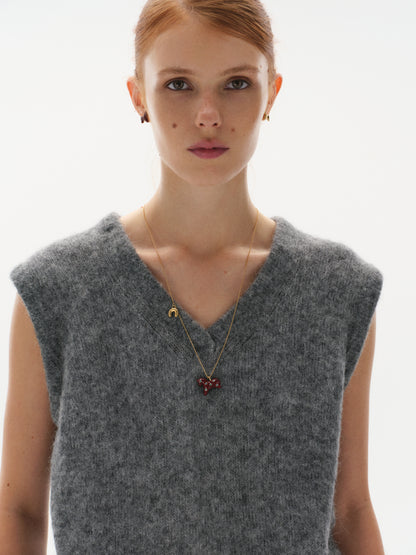 Lucky Pendant Gold-plated and Enamel