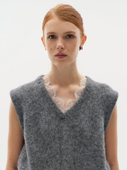 Lucky Earrings in Enamel with Gemstone