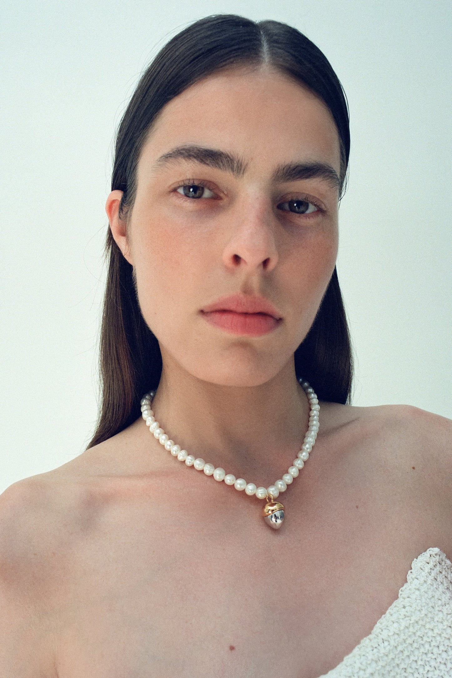 Necklace with an Acorn