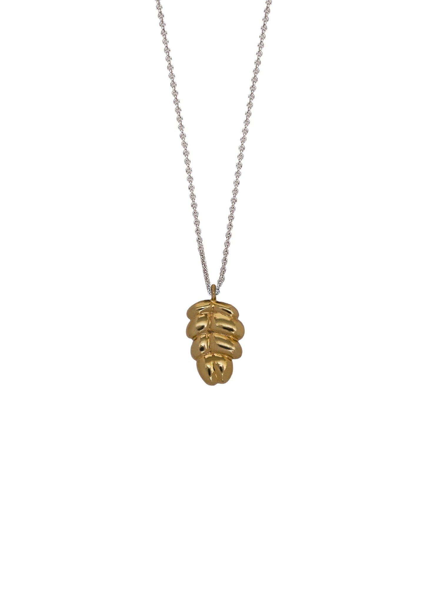 Acorn Pendant with Leaf