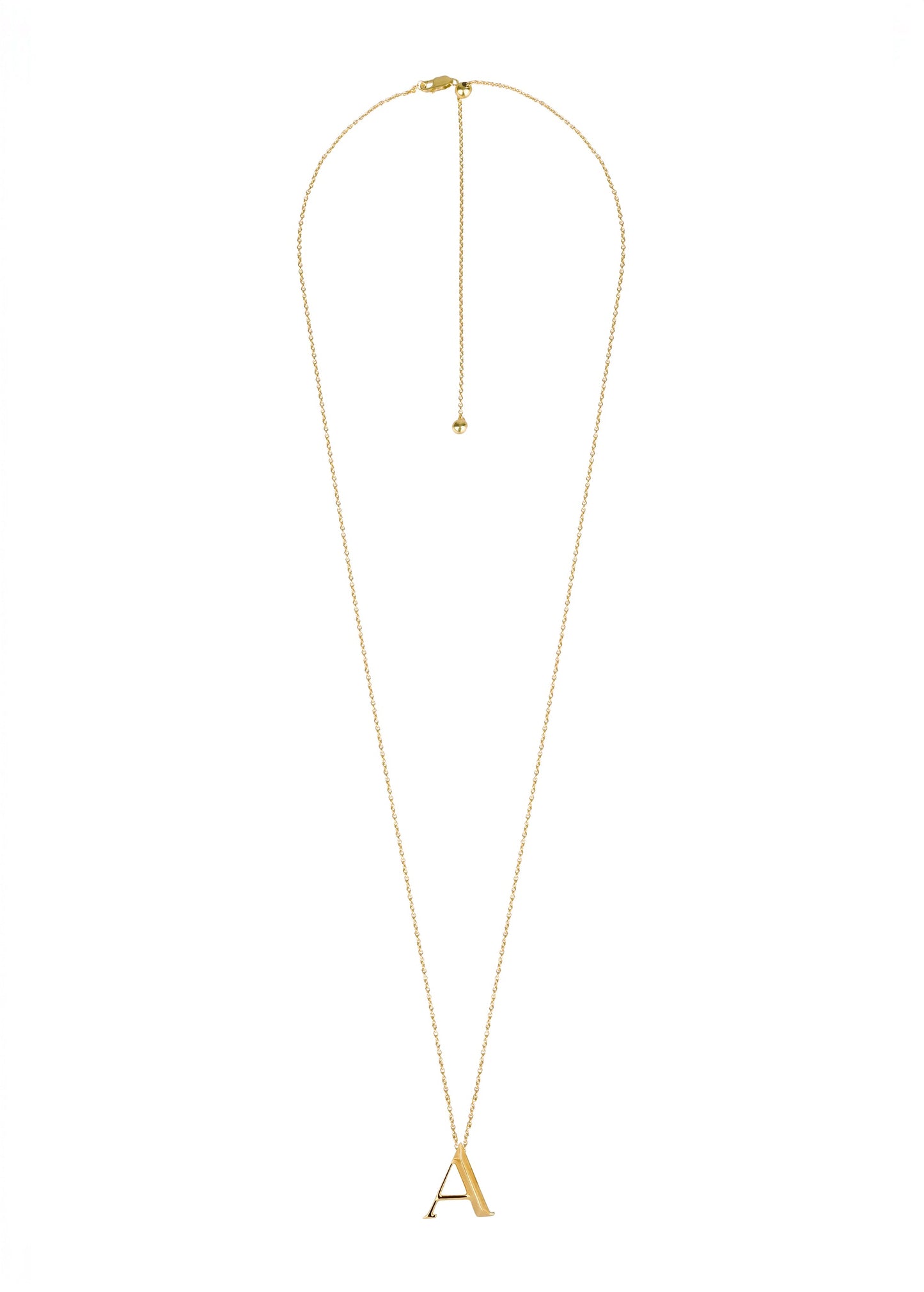 Narbut Pendant «А» Gold-Plated