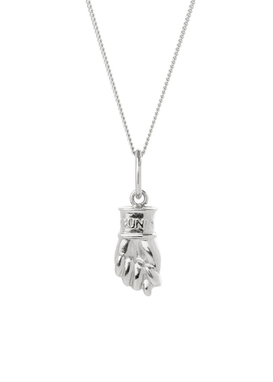 Pendant Fig sign small silver