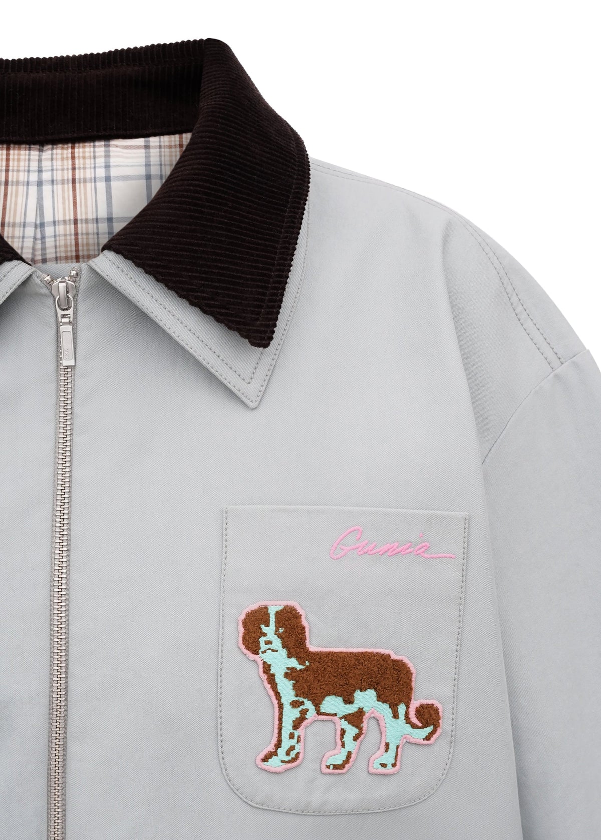 Riabchyk Patch-Detail Bomber Jacket