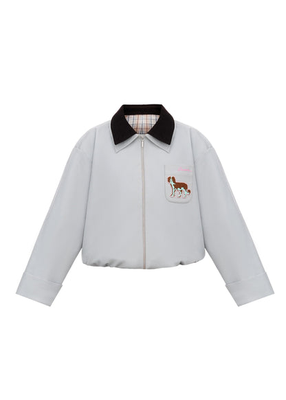 Riabchyk Patch-Detail Bomber Jacket