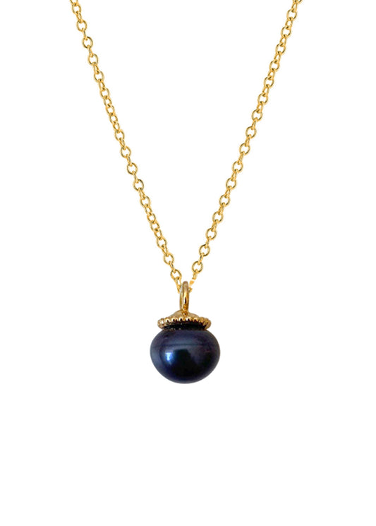 Pendant with Black Pearl