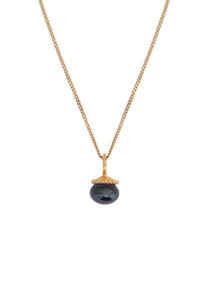 Pendant with Black Pearl
