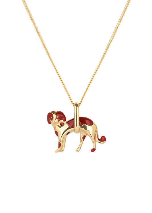 Riabchyk Multifunctional Pendant in burgundy
