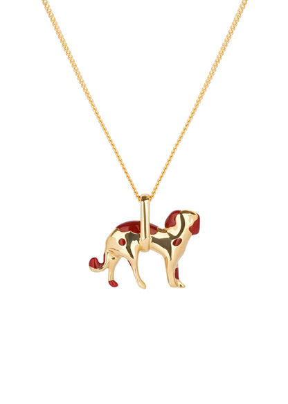Riabchyk Multifunctional Pendant in burgundy