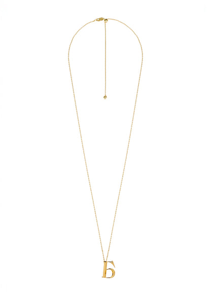 Narbut Pendant «Б» Gold-Plated