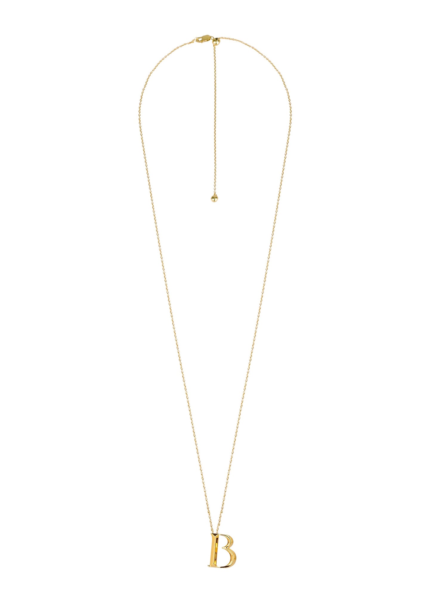 Narbut Pendant «В» Gold-Plated