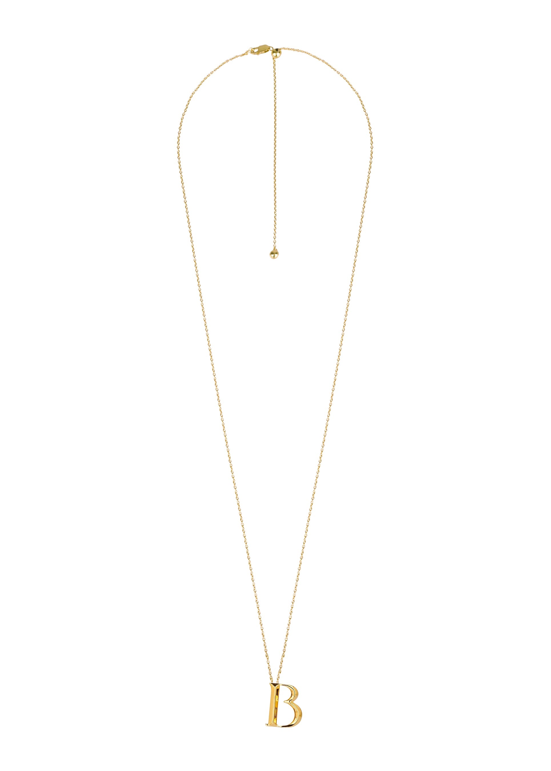 Narbut Pendant «В» Gold-Plated slide 2