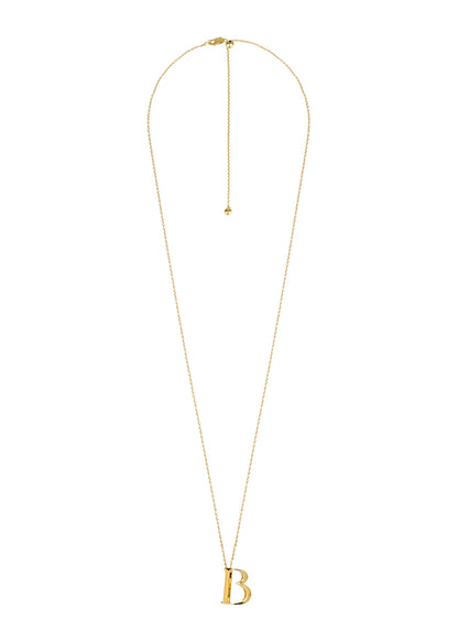 Narbut Pendant «В» Gold-Plated
