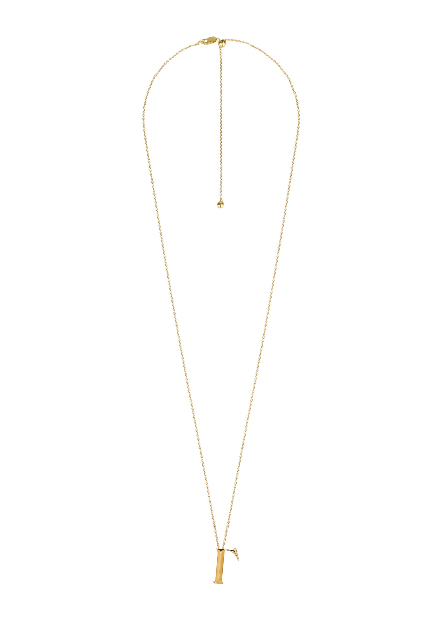 Narbut Pendant «Г» Gold-Plated