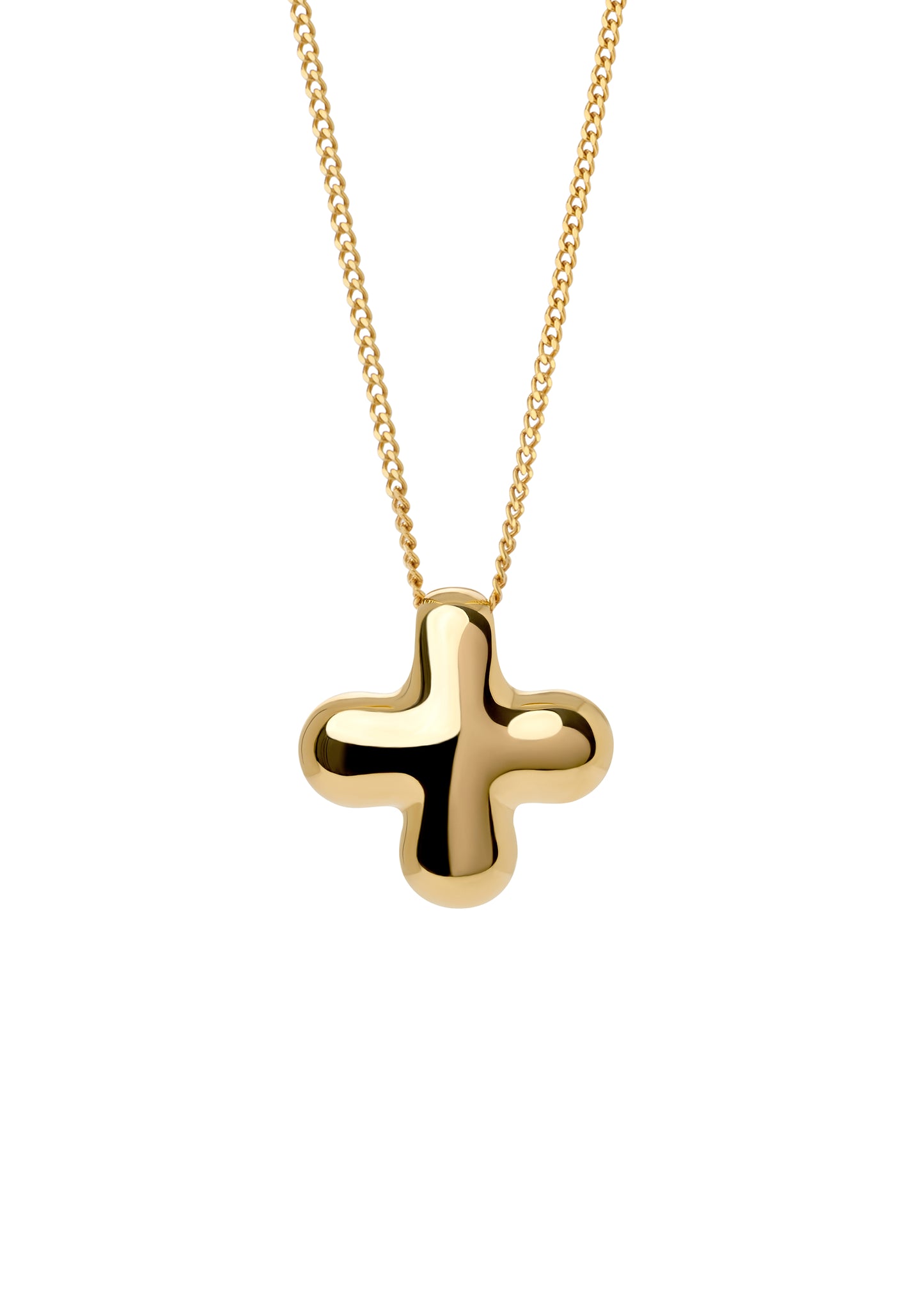 Gold Plated Cross Pendant small