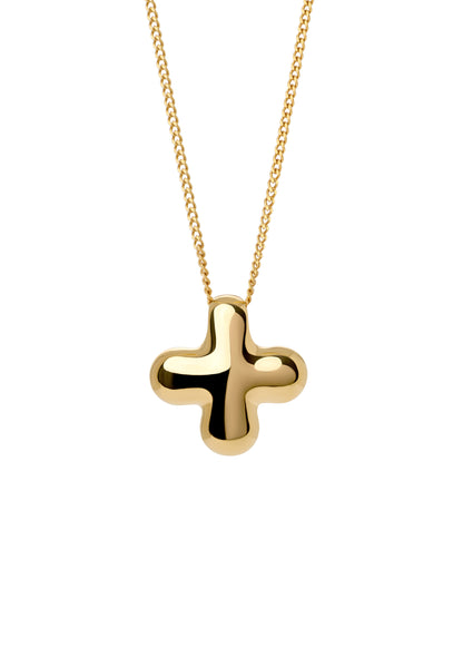 Gold Plated Cross Pendant small
