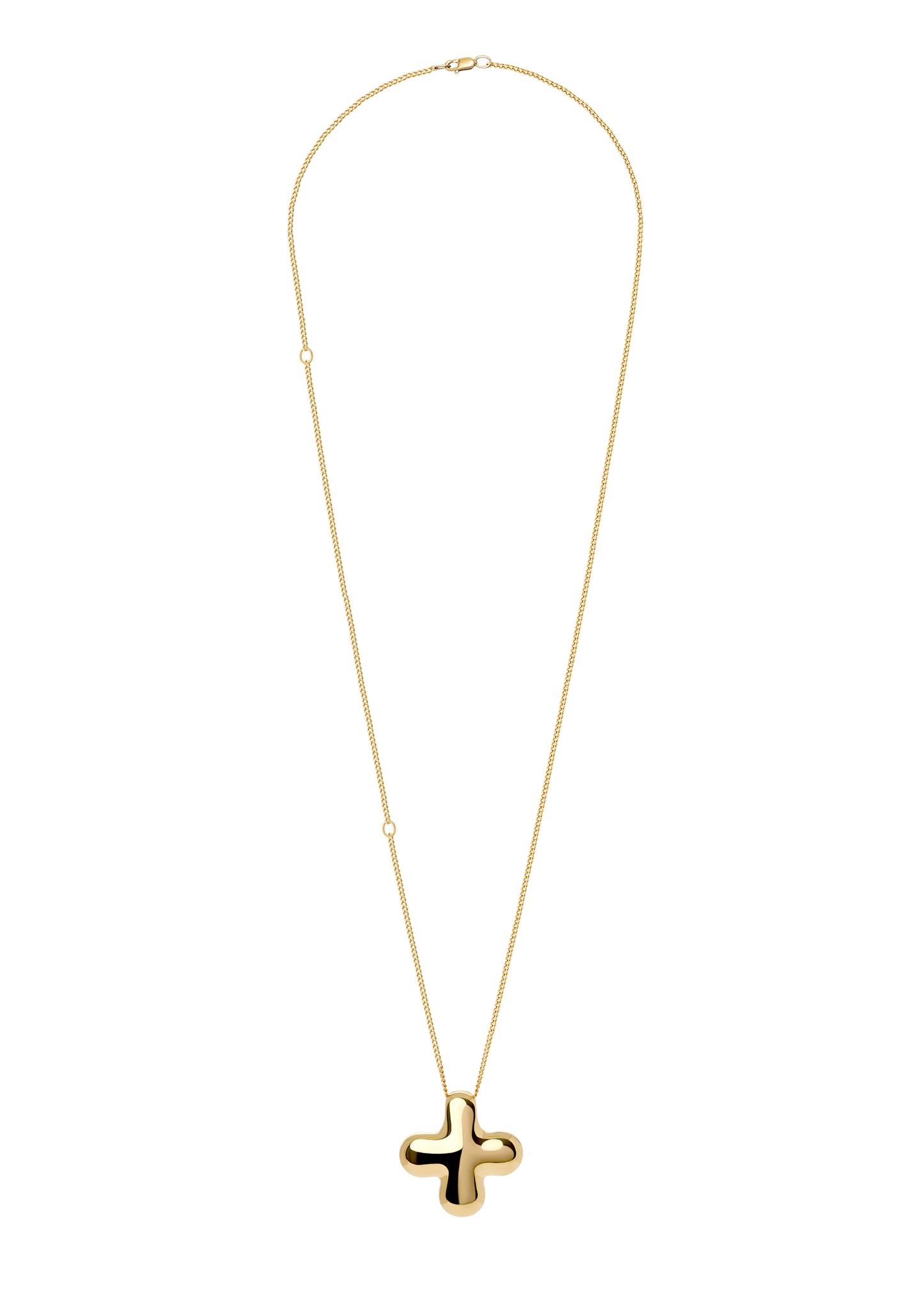 Gold Plated Cross Pendant small