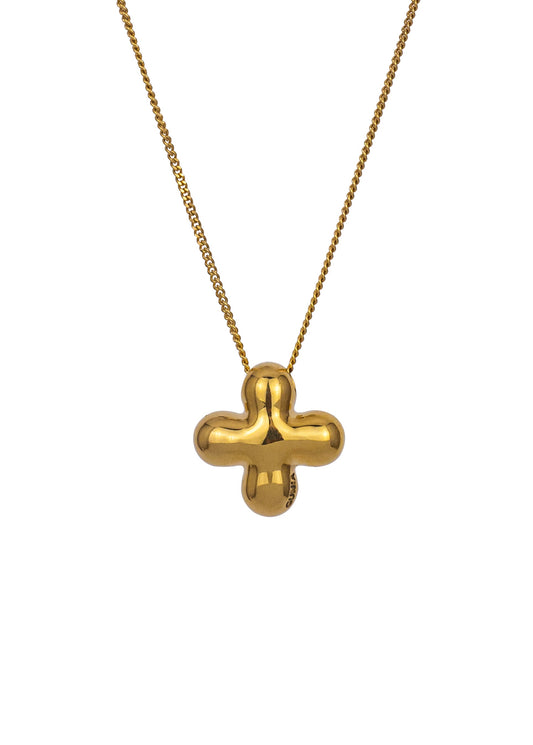Gold Plated Cross Pendant small