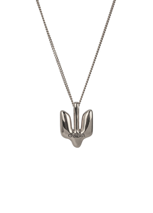 Silver Pendant Trident small