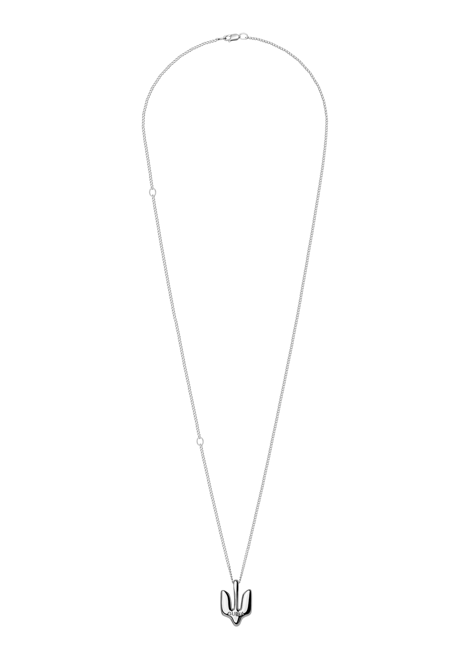 Silver Pendant Trident small slide 2