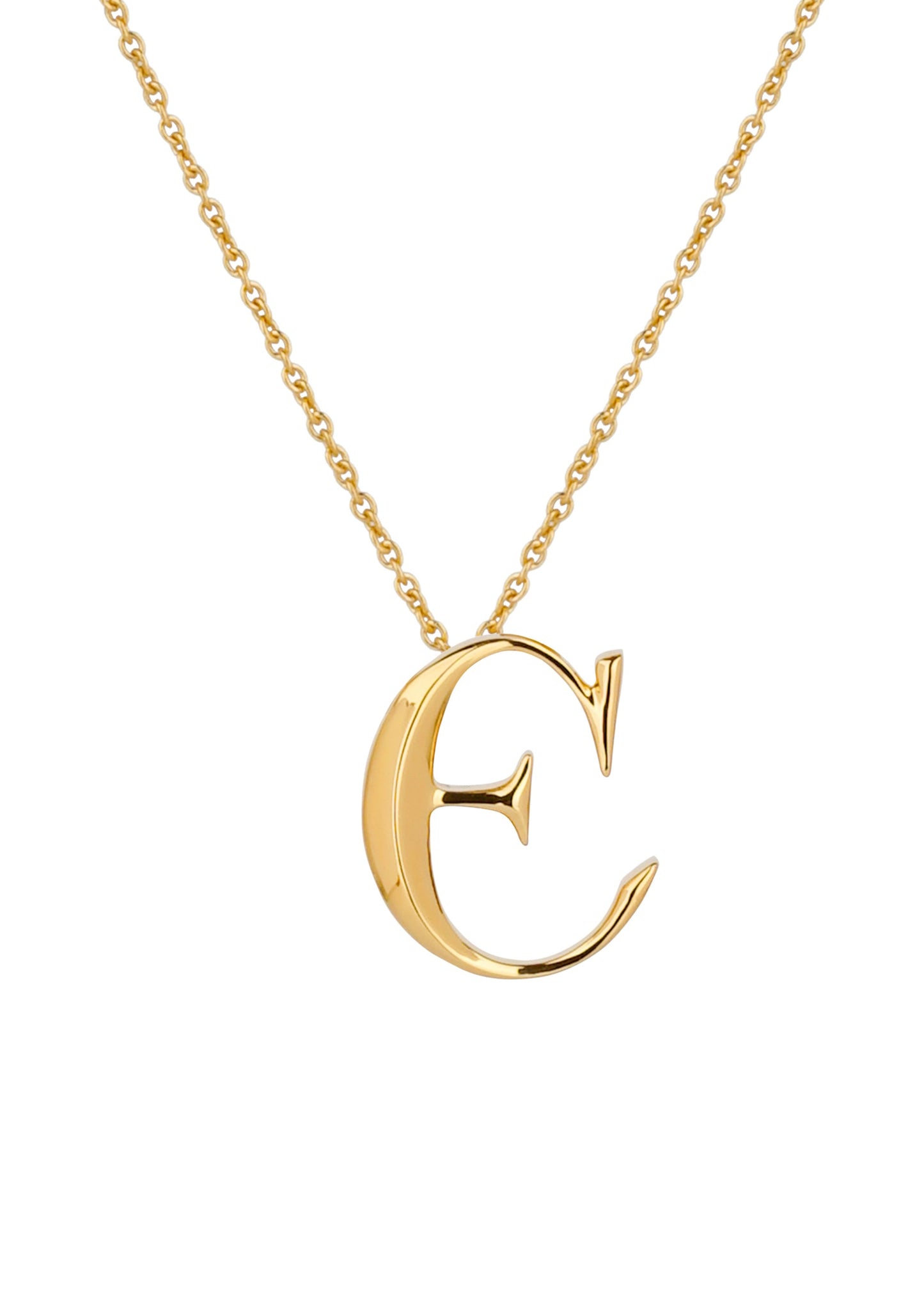 Narbut Pendant «Є» Gold-Plated