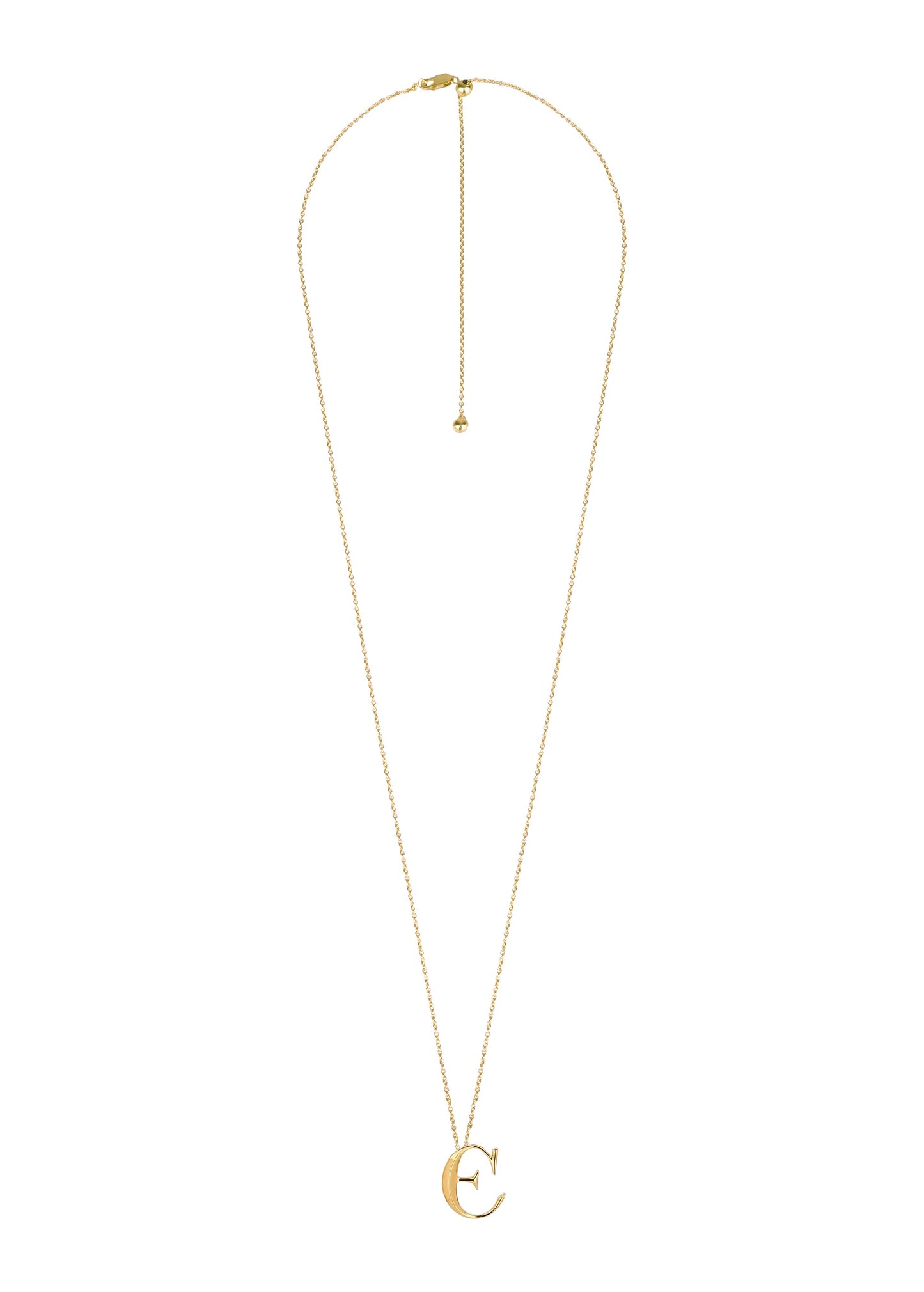 Narbut Pendant «Є» Gold-Plated