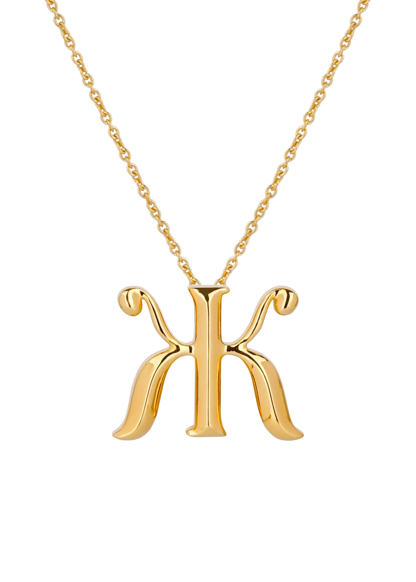 Narbut Pendant «Ж» Gold-Plated