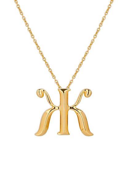 Narbut Pendant «Ж» Gold-Plated