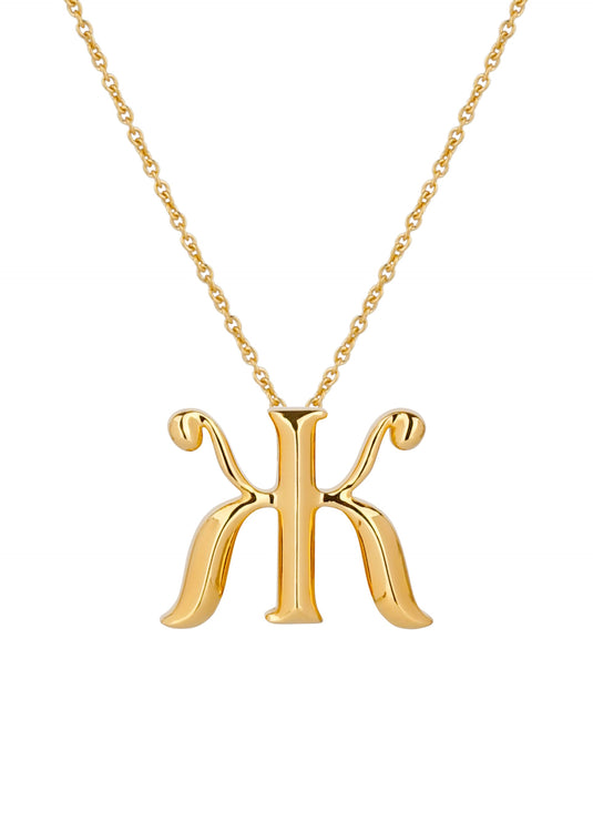 Narbut Pendant «Ж» Gold-Plated