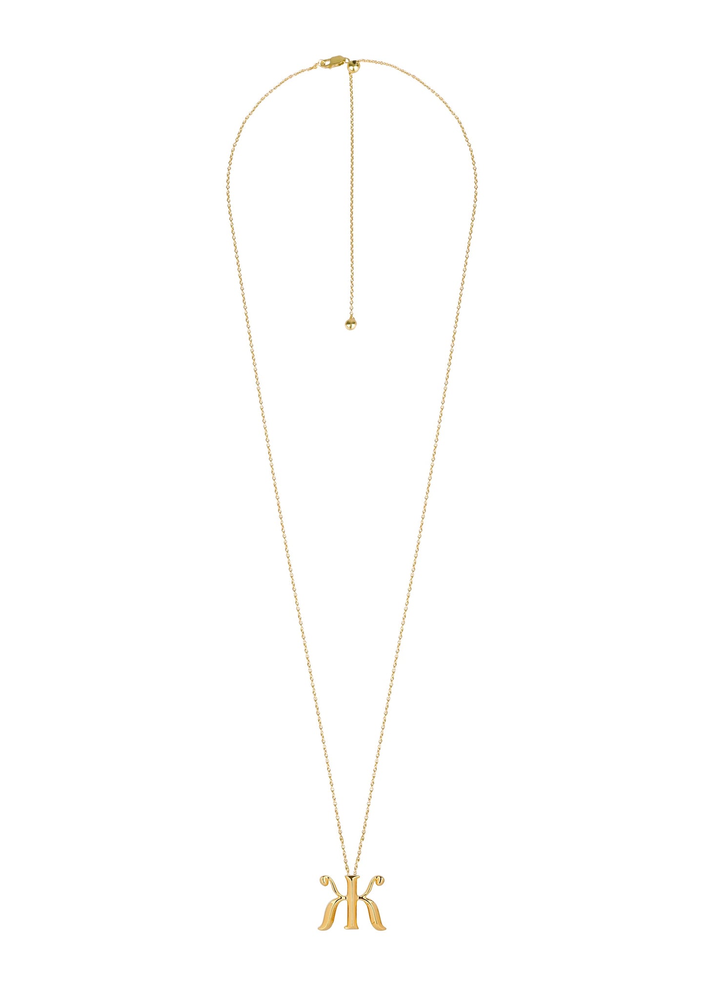 Narbut Pendant «Ж» Gold-Plated