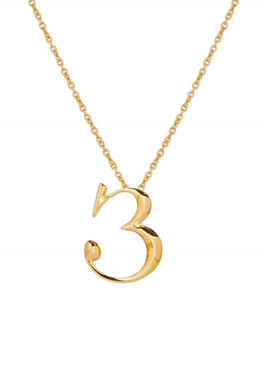 Narbut Pendant «З» Gold-Plated