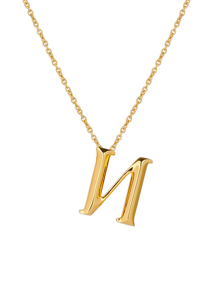 Narbut Pendant «И» Gold-Plated