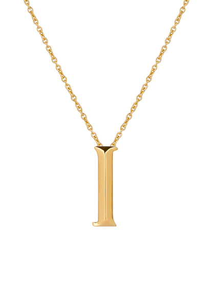 Narbut Pendant «І» Gold-Plated