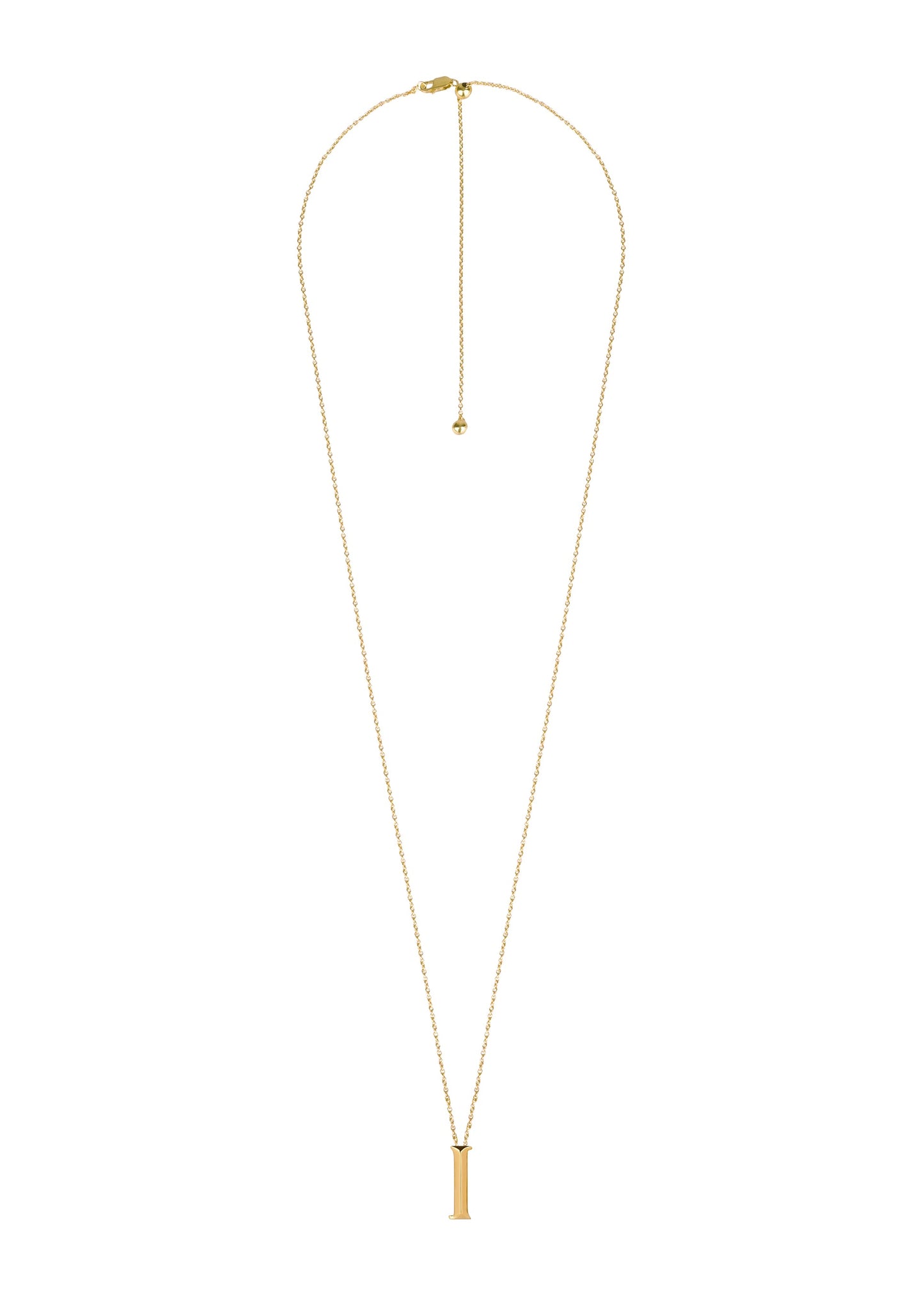 Narbut Pendant «І» Gold-Plated