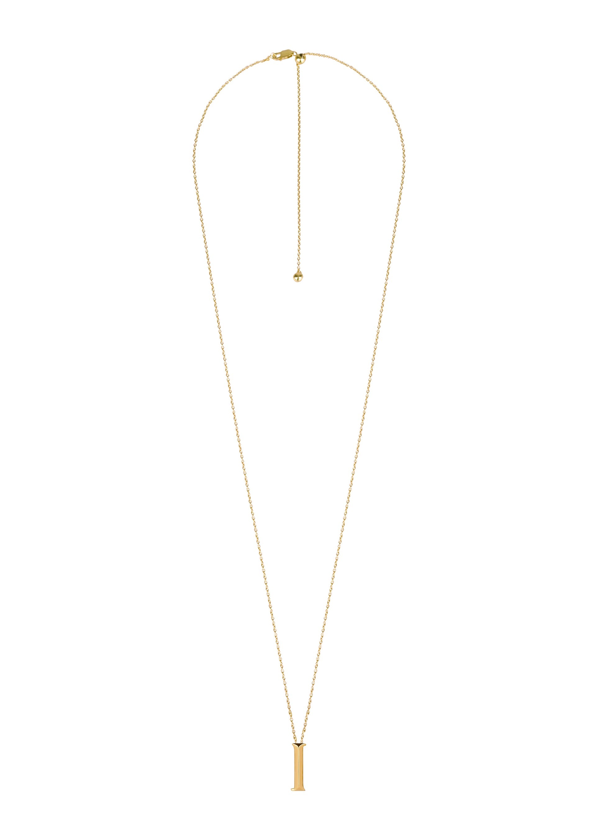 Narbut Pendant «І» Gold-Plated slide 2