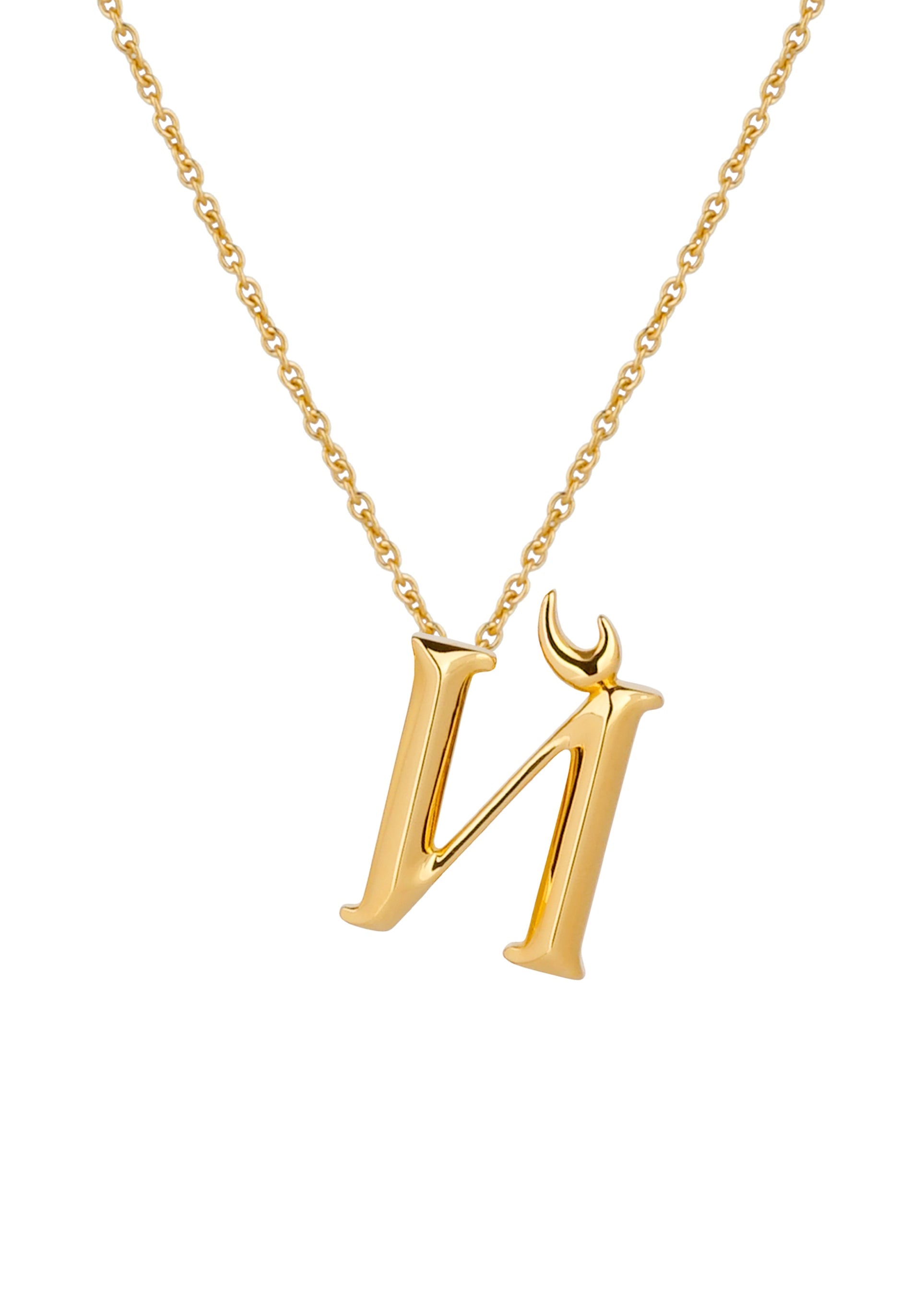 Narbut Pendant «Й» Gold-Plated slide 1
