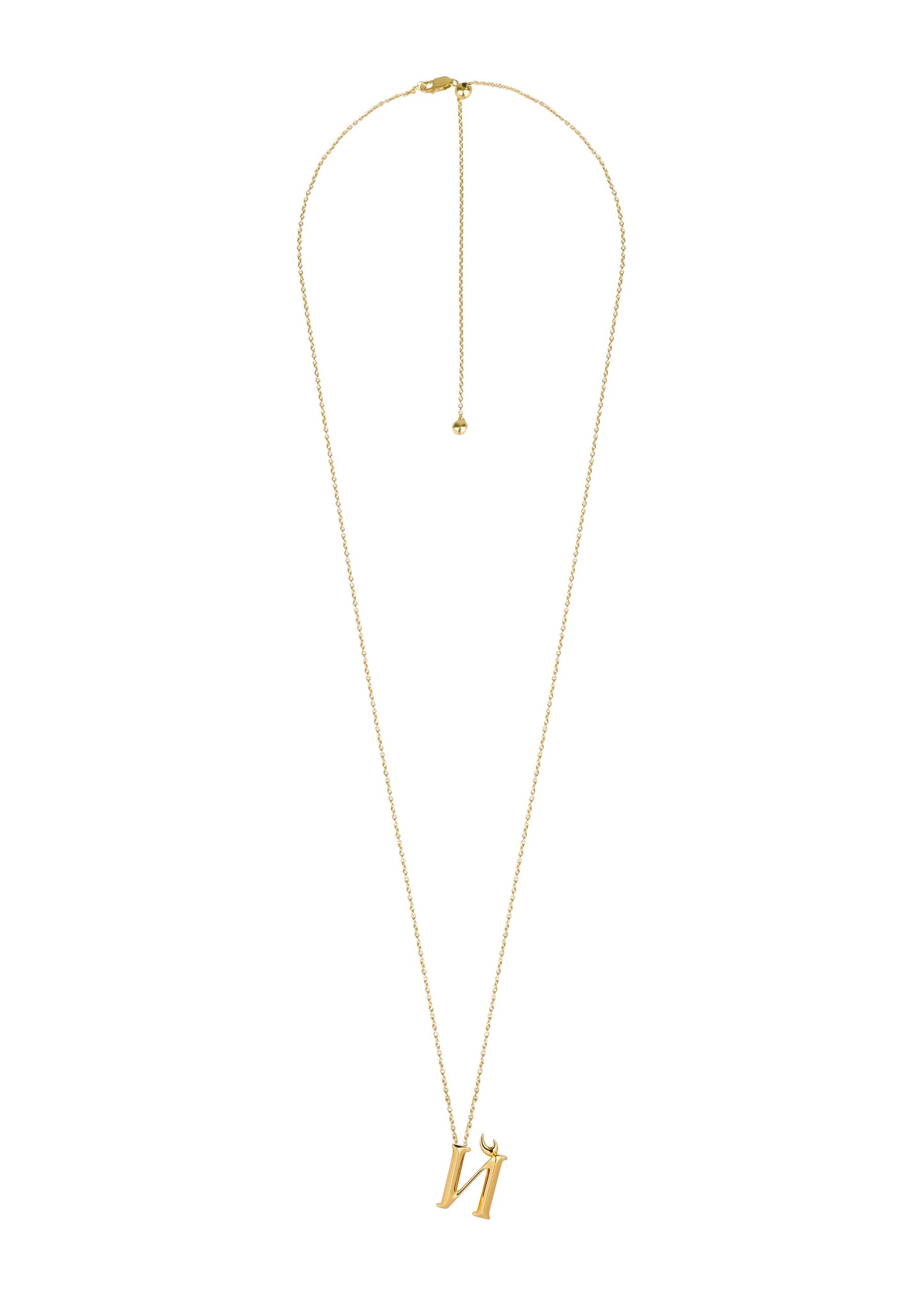 Narbut Pendant «Й» Gold-Plated