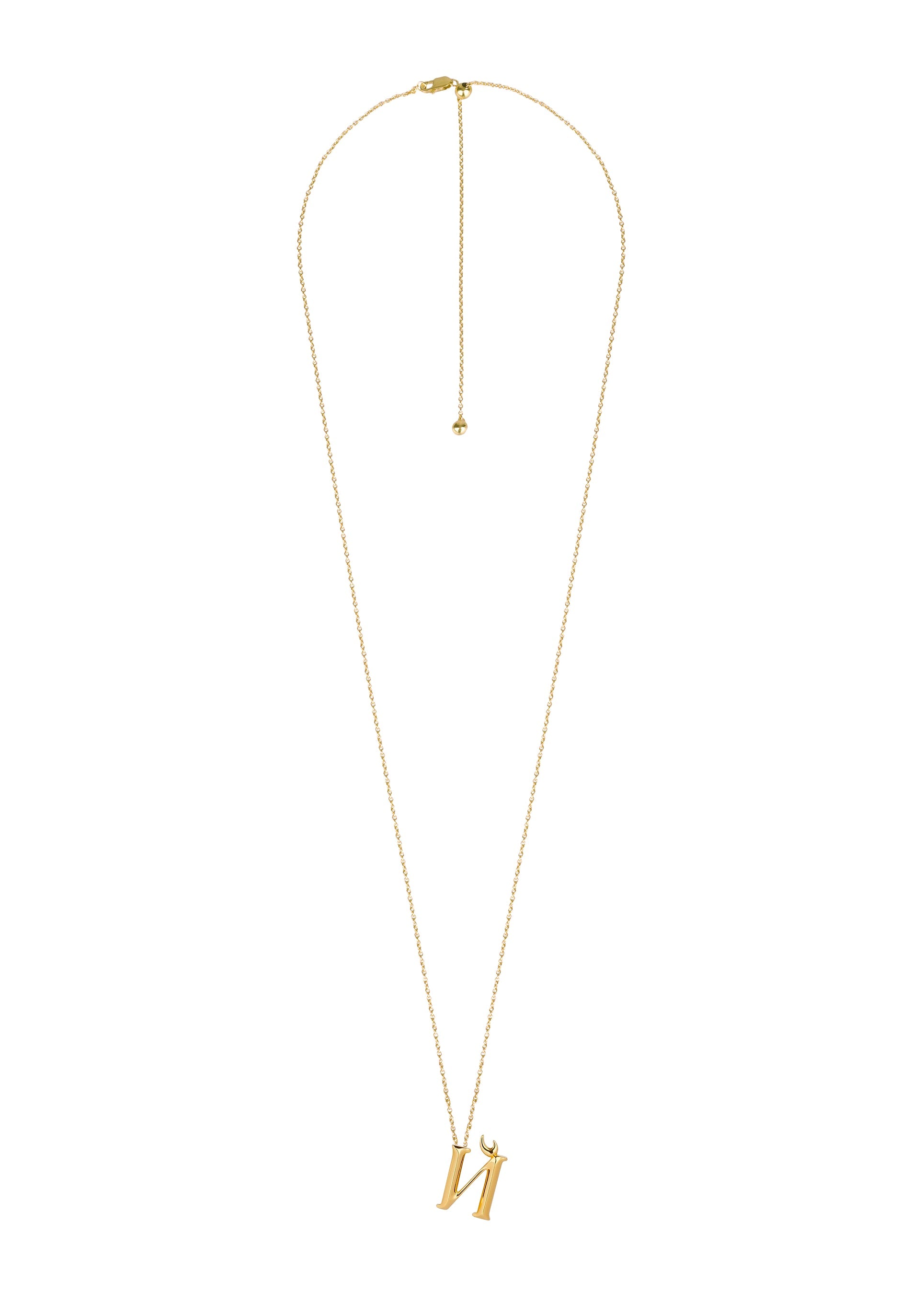 Narbut Pendant «Й» Gold-Plated slide 2