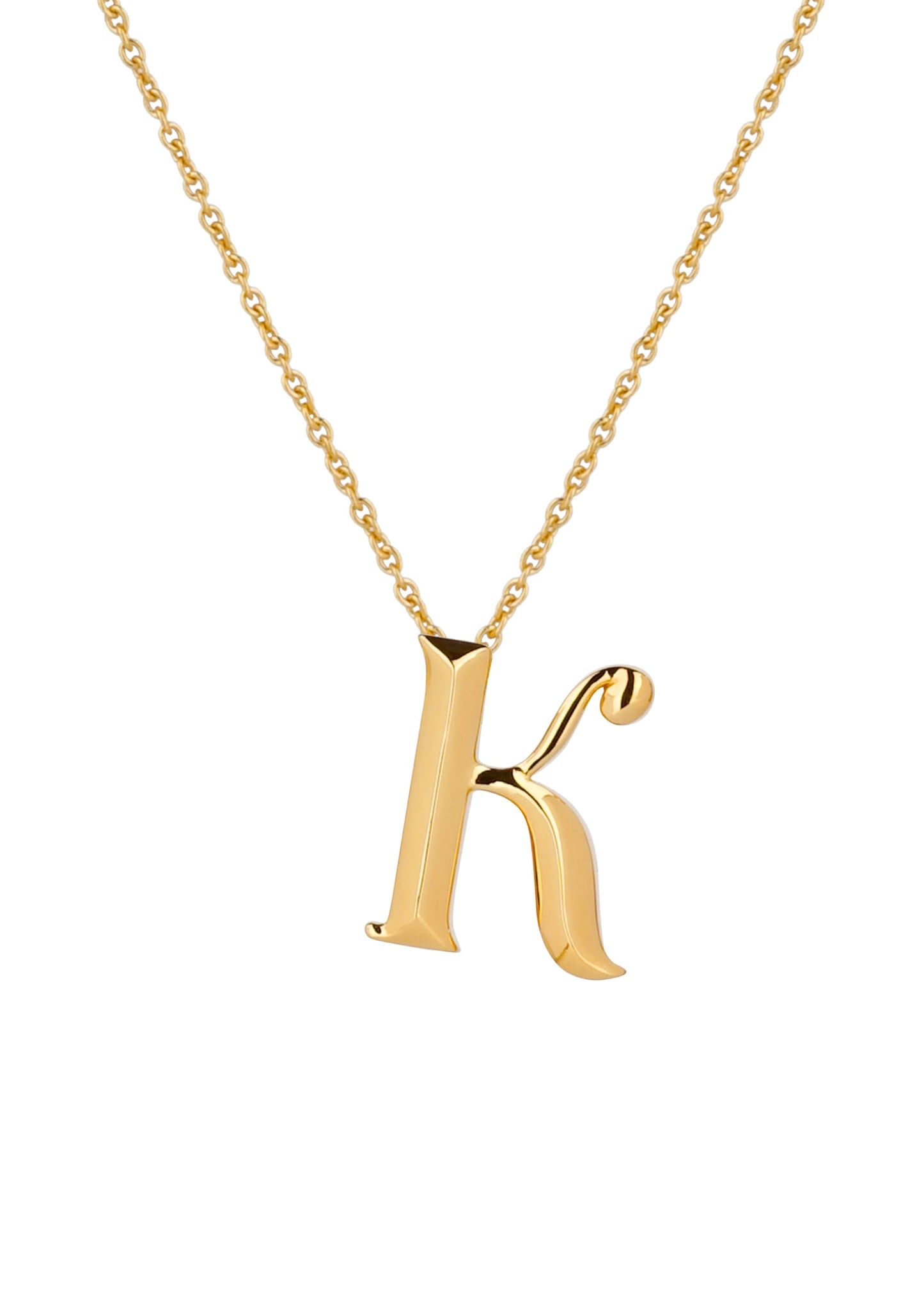 Narbut Pendant «К» Gold-Plated