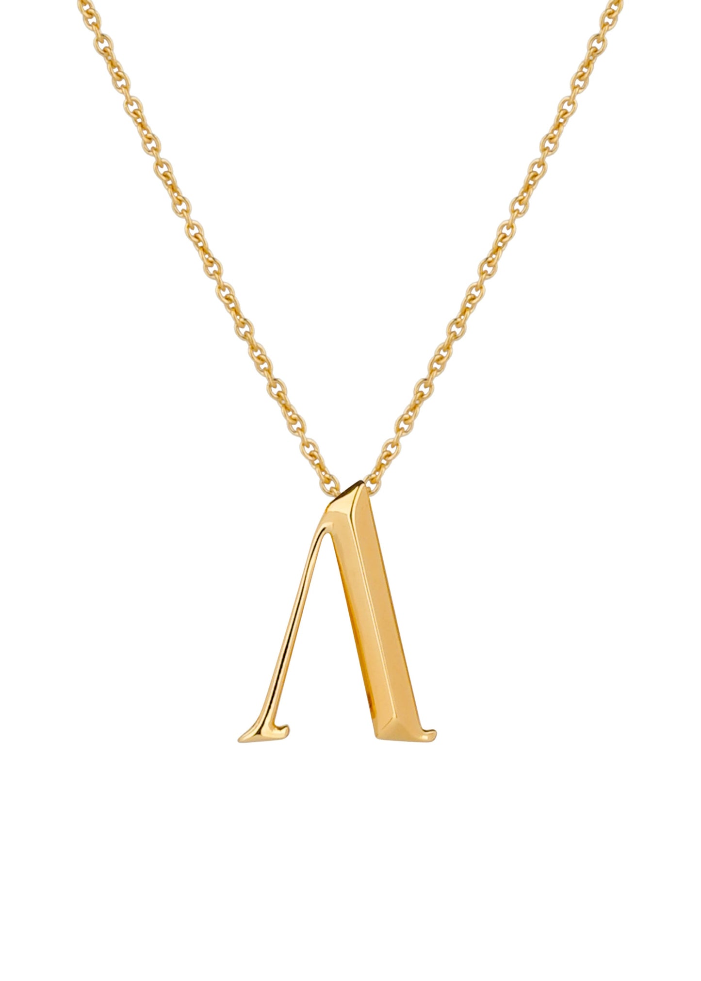 Narbut Pendant «Л» Gold-Plated
