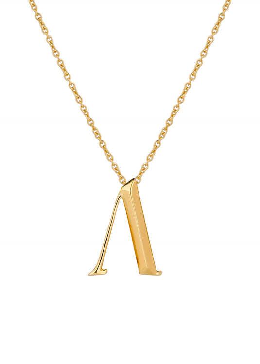 Narbut Pendant «Л» Gold-Plated