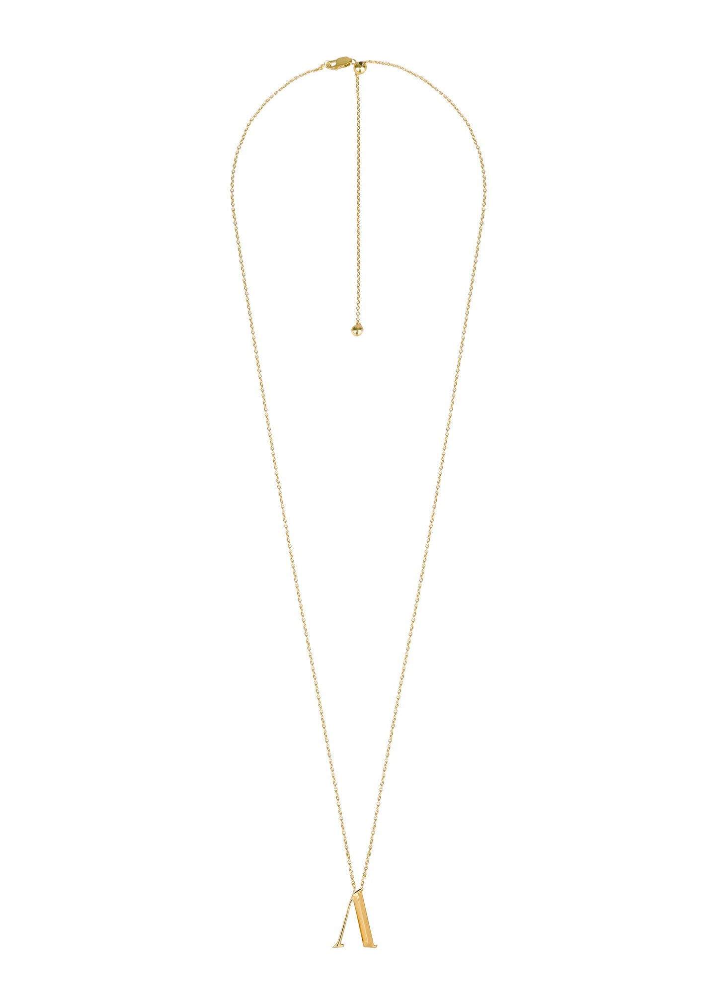 Narbut Pendant «Л» Gold-Plated