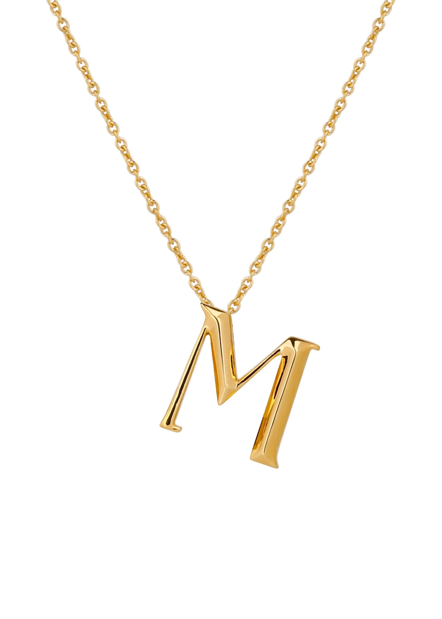 Narbut Pendant «М» Gold-Plated