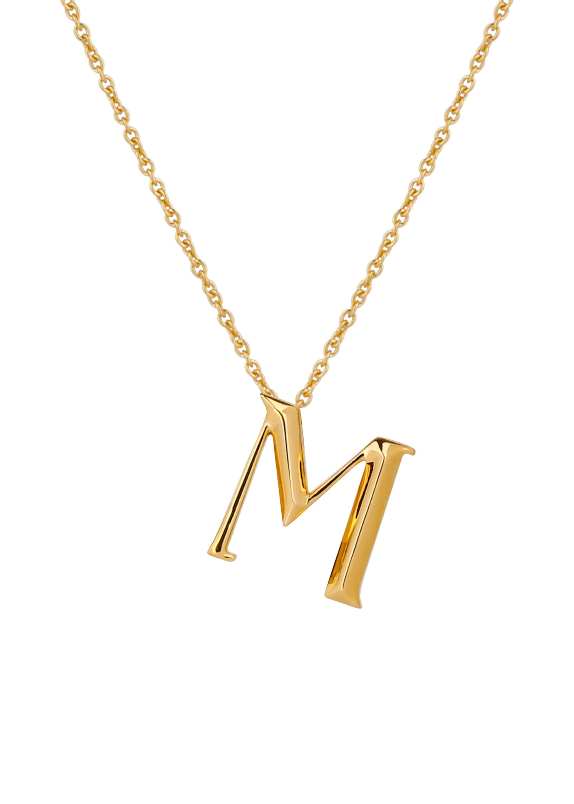 Narbut Pendant «М» Gold-Plated slide 1