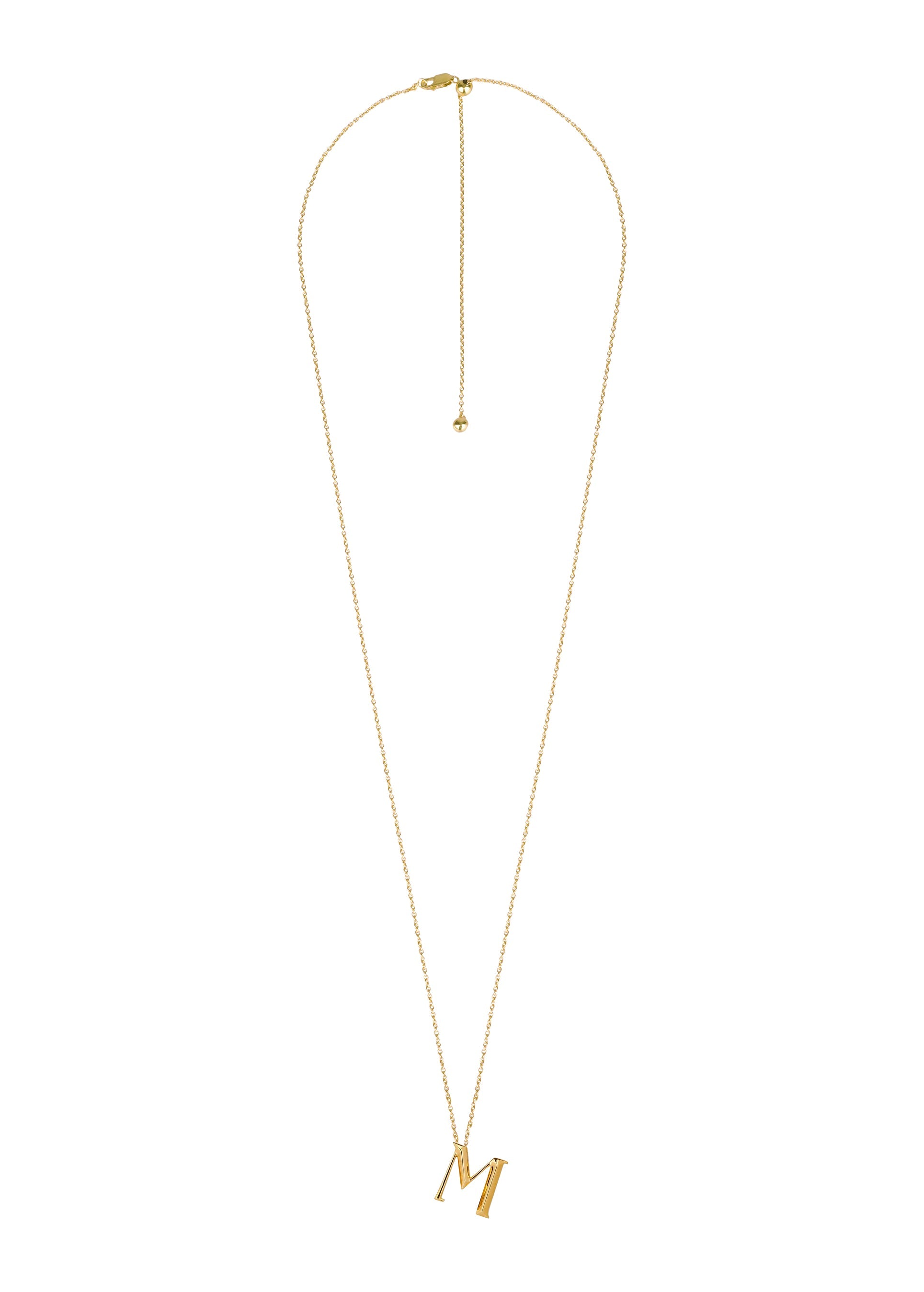 Narbut Pendant «М» Gold-Plated slide 2