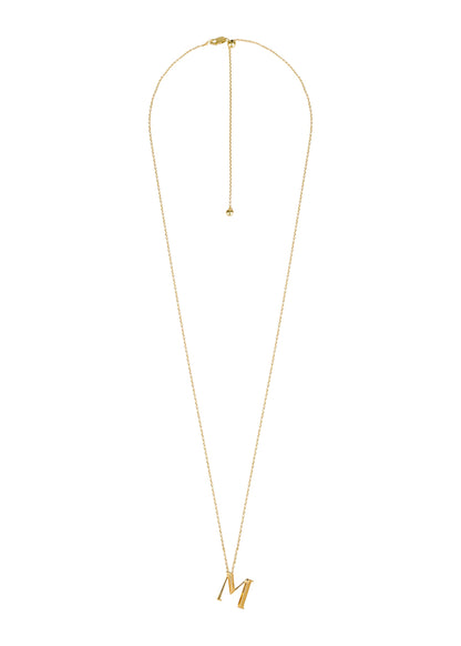Narbut Pendant «М» Gold-Plated